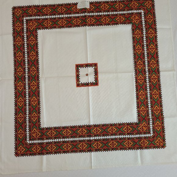 Vintage Ukrainian Table Cover - Picture 1 of 6